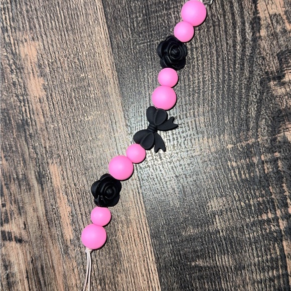 Colorful Beaded Pacifier Clips - Picture 6 of 15